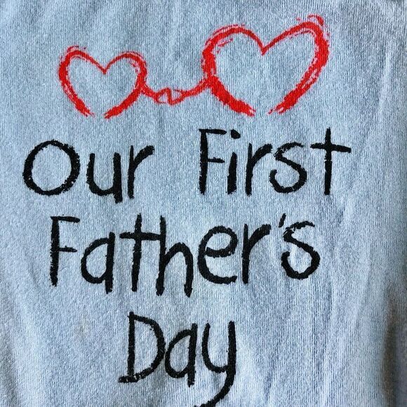 Baby Our First Daddy’ Graphic ONE PIECE - Picture 4 of 5